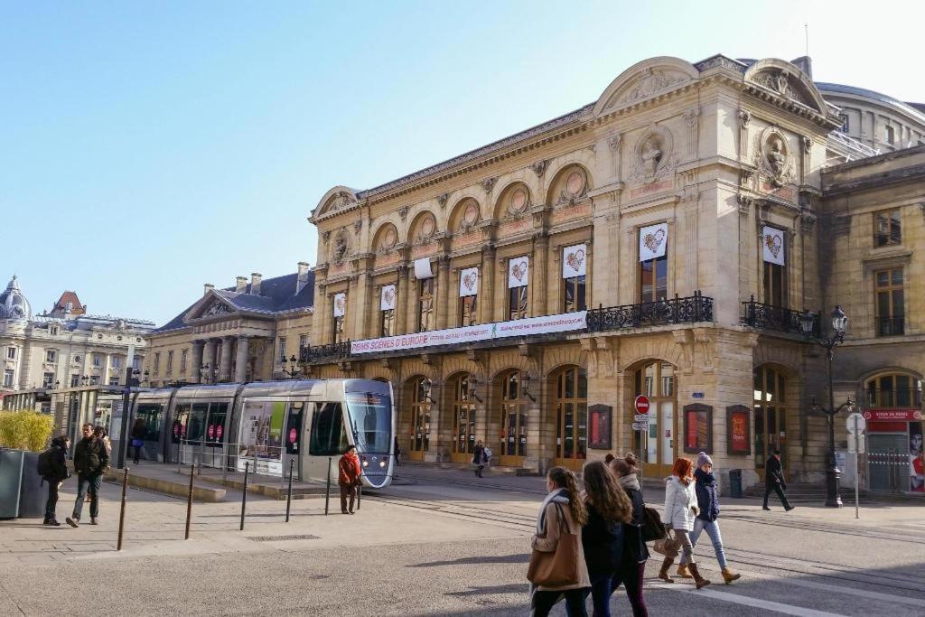 Charmant Studio Proche Gare Centre, Centre Ville Et Lycee Roosevelt Reims Exterior foto
